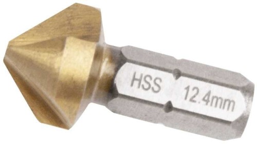 POGŁĘBIACZ STOŻKOWY HSS 12.4MM 1/4" /KARFTWERK/