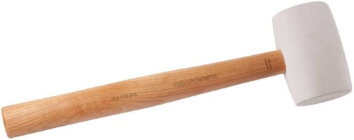 MŁOTEK GUMOWY BIAŁY 64MM 680G
