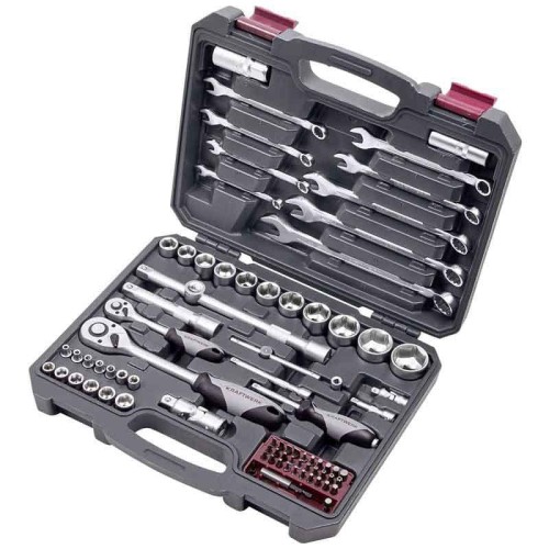 ZESTAW KLUCZY NASADOWYCH 1/4"+1/2" Basic 84 CZʌCI