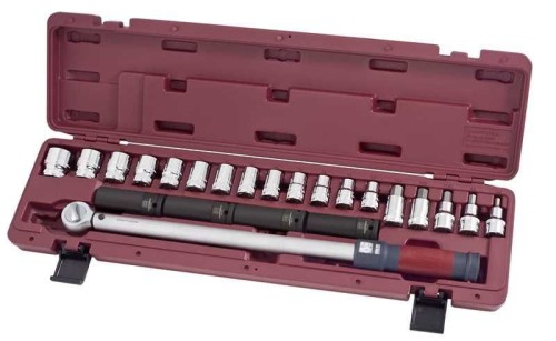 KLUCZ DYNAMOMETRYCZNY 1/2" 65-335Nm + OSPRZĘT (23)