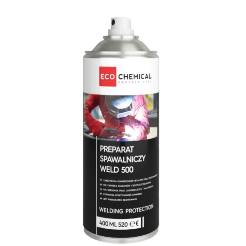WELD 500 Preparat antyodpryskowy spawalniczy bezsilikonowy  ECOCHEMICAL spray 400ml