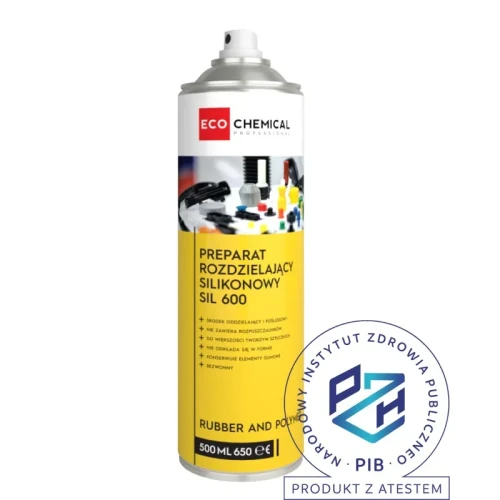 SIL 600 Preparat rozdzielający silikonowy 500ml PZH ECOCHEMICAL