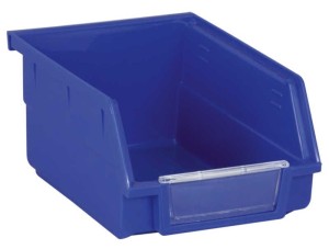 NIEBIESKI POJEMNIK MAGAZYNOWY 140X105X75