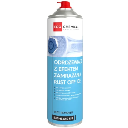 Odrdzewiacz odblokowujący zapieczone połączenia RUST OFF ICE ECOCHEMICAL 500ml