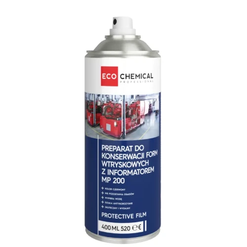 MP 200 Środek do konserwacji form z informatorem czerwonym ECOCHEMICAL spray 400ml