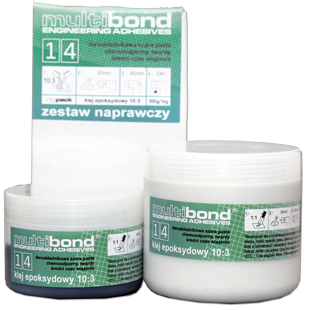 MULTIBOND-14 Dwuskładnikowa pasta epoksydowa chemoodporna ceramiczna