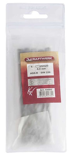 WIERTŁO DIN 338 HSS TYP N CZARNE 3.2MM KRAFTWERK