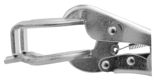 SZCZYPCE ZACISKOWE SPAWALNICZE WYGIĘTE 225MM