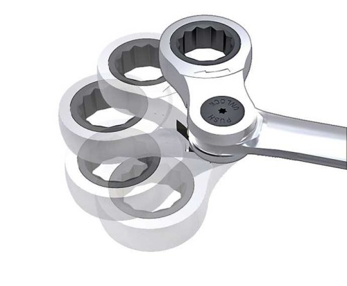 KLUCZ PŁASKO-ZAPADKOWY ANGLE CLICKRAFT 9MM