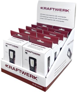 LATARKA RĘCZNA AKU LED Inspection 400 DISPLAY10szt