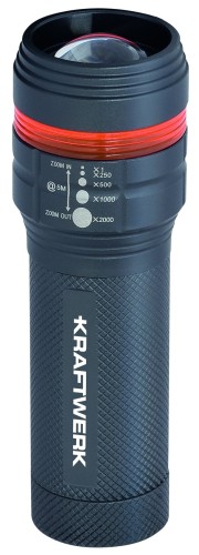 LATARKA ALUMINIOWA LED ZOOM /KRAFTWERK/