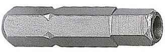 BIT 1/4" HEX Z OTWOREM TR2.5X25MM 5SZT /KRAFTWERK/