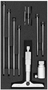 GŁĘBOKOŚCIOMIERZ MIKROMETRYCZNY 0-50MM 0.01MM