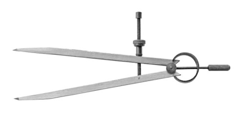 PRECYZYJNY CYRKIEL TRASERSKI NASTAWNY 250MM