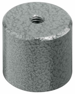 STOPA MAGNETYCZNA OKRĄGŁA Z MOCOWANIEM M6 400N