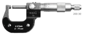 MIKROMETR Z LICZYDŁEM MECHANICZNYM 0-25 /HITEC/