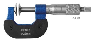MIKROMETR TALERZOWY DIN 863-3 0-25MM /HITEC/