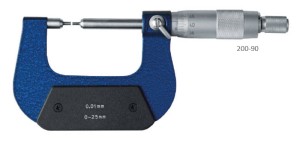 MIKROMETR DO WIELOKLINÓW DIN 863/3 0-25MM /HITEC/