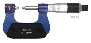 MIKROMETR Z WYMIENNYMI KOŃCÓWKAMI DIN 863/3 25-50