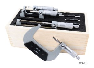 ZESTAW MIKROMETRÓW DIN 863 0-100MM (4) /HITEC/