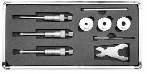 ZESTAW ŚREDNICÓWEK 3-PUNKTOWYCH 20-50MM 0.005MM