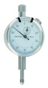 MINIATUROWY CZUJNIK ZEGAROWY 8MM 0-100/0.01MM