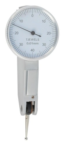 CZUJNIK DŹWIGNIOWY ZEGAROWY POZIOMY 0.8MM/0.01MM