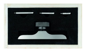 PODSTAWA GŁĘBOKOŚCIOMIERZA 100X17MM + PRZEDŁUŻKI