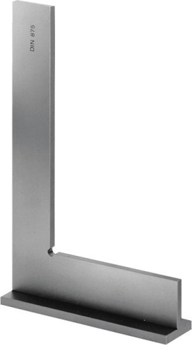 KĄTOWNIK ZE STOPKĄ DIN 875/II 75x50MM STAL /HITEC/