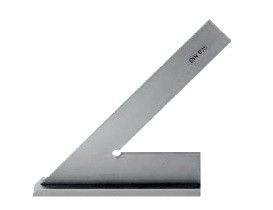 KĄTOWNIK ZE STOPKĄ DIN 875-2 45° 120X80MM STAL