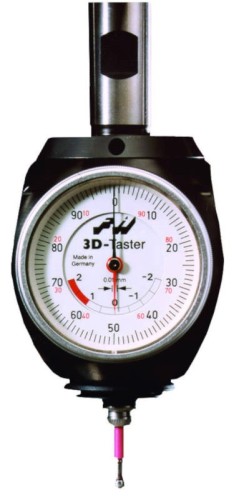 UNIWERSALNY ZEGAROWY TESTER 3D HEIMER 0.01MM