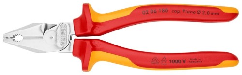Szczypce o zwiększonym przełożeniu 180mm 2K VDE