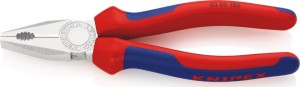 Szczypce uniwersalne 180mm 2K chrom blister