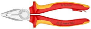 Szczypce uniwersalne 180mm VDE 2K blister