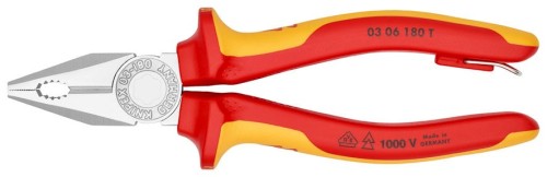 Szczypce uniwersalne 180mm VDE 2K blister