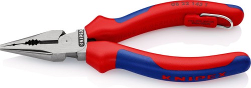 Szczypce uniwersalne spiczaste z zaczepem zabezpie