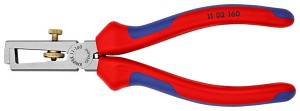 Szczypce czołowe do ściągania izolacji 160mm 2k bl