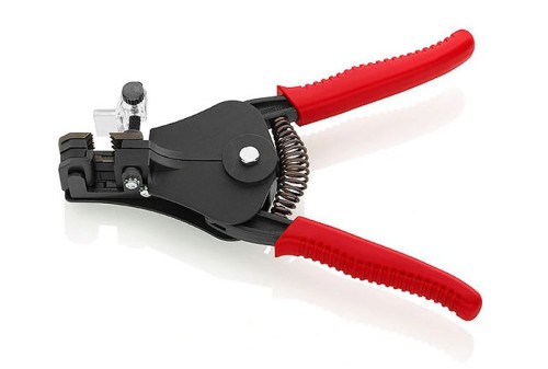 Szczypce do ściągania izolacji z nożami kształtowy