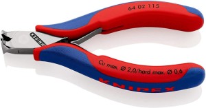Szczypce tnące czołowe dla elektroników 115mm