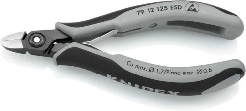 Szczypce tnące boczne dla elektroników 125mm ESD