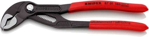 Szczypce do rur Cobra® 180mm z zawieszką