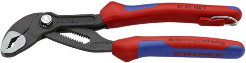 Szczypce do rur Cobra® z zaczepem zabezpieczającym