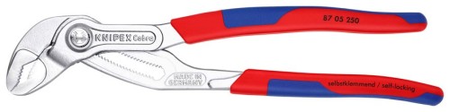 Szczypce do rur Cobra® 300mm 2K chromowane