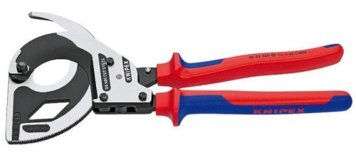Nożyce do kabli 320mm z mechanizmem zapadkowym