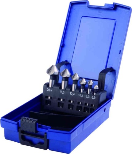 ZESTAW POGŁĘBIACZY HSS-E DIN335C 6.3-20.5 (6)