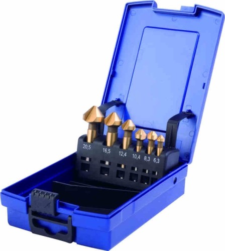 ZESTAW POGŁĘBIACZY HSS TIN DIN335C 6.3-25.0 (5)