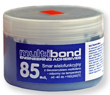 Smar molibdenowy do łożysk z MoS2 MULTIBOND-85