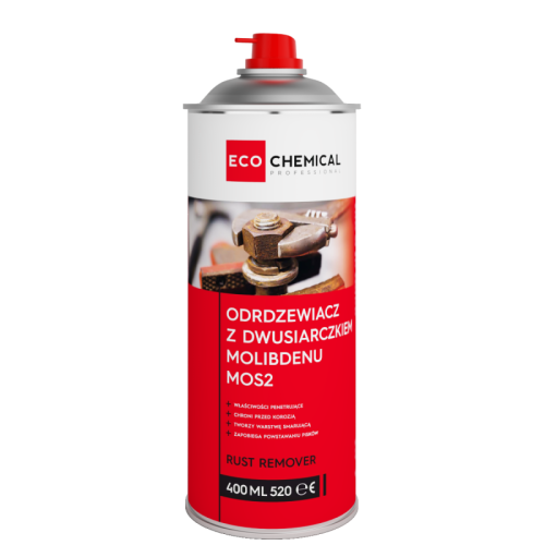 Odrdzewiacz z dwusiarczkiem molibdenu MoS2 ECOCHEMICAL 400ml