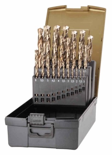ZESTAW WIERTEŁ DIN338 HSS-G TYP SN 1,0-13,0MM