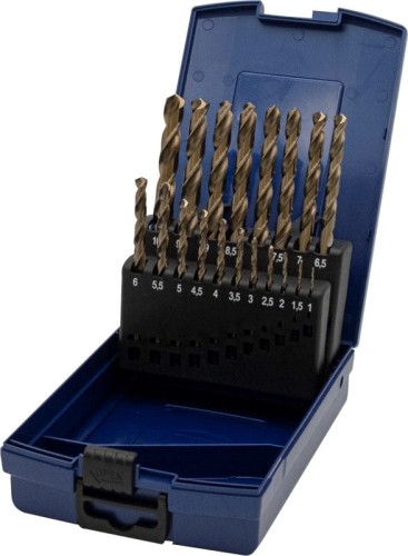 ZESTAW WIERTEŁ DIN338 HSSE GOLD N 1-10MM /KRYPTON/